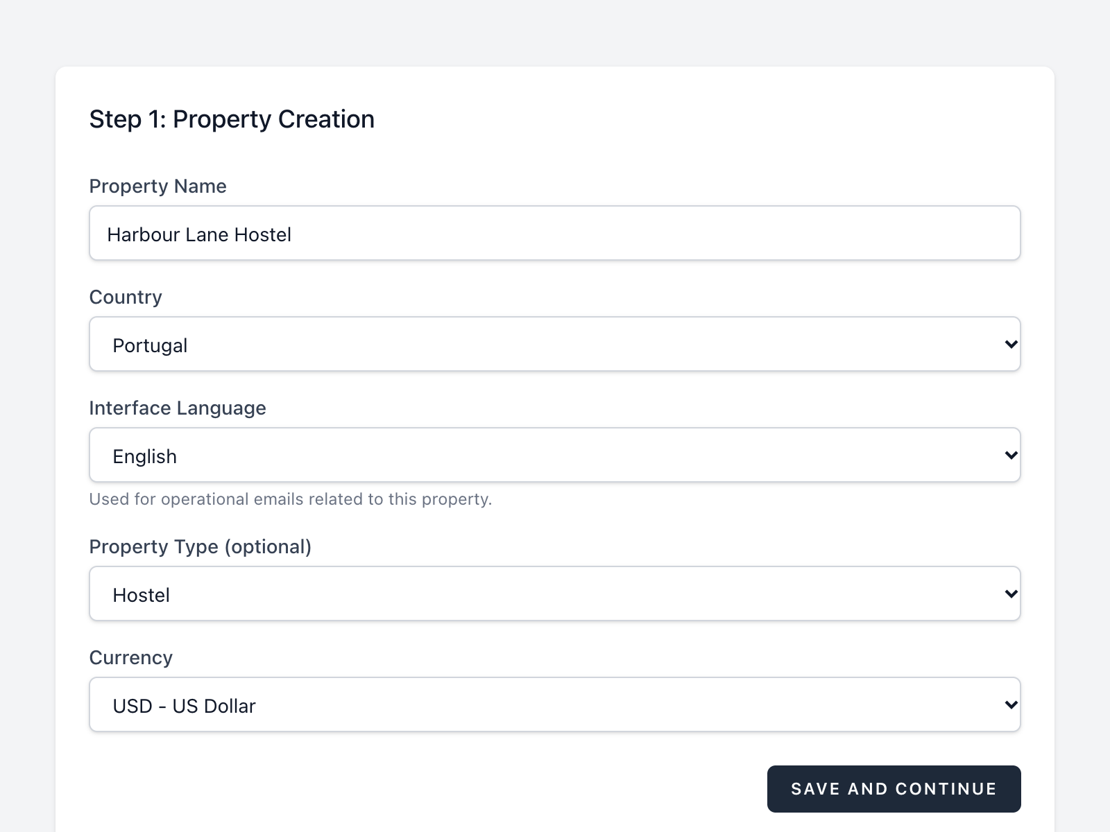 Create your business